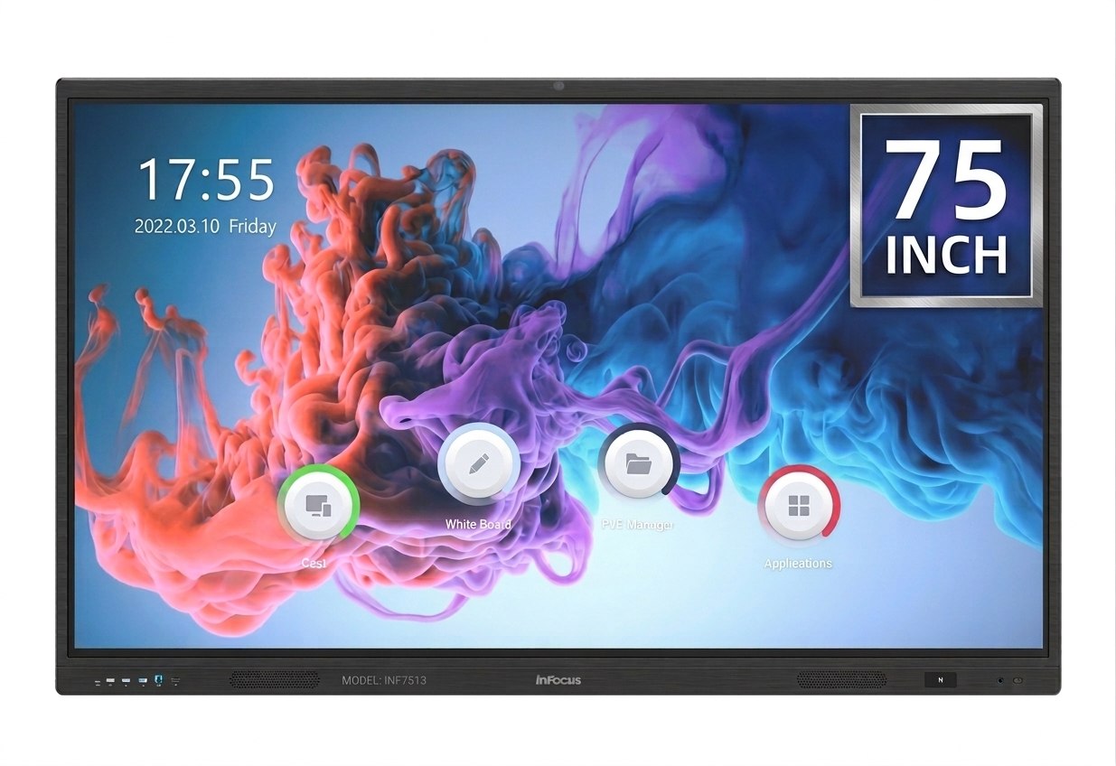 InFocus JTouch Series 13 - 75" Interactive Smart Board (IN7513) - Google EDLA, 4K UHD image 2